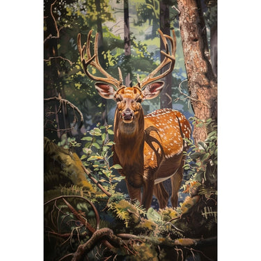 Woodland Animal Painting Wall Art